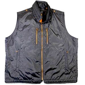 Robert Comstock Vest Men's XL Black
Vertical Quilted Liner Lightweight 5 Pocket